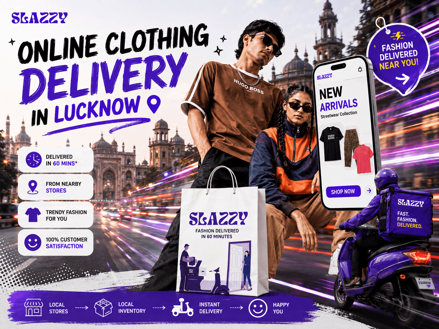 Online Clothing Delivery Lucknow | Fast Fashion