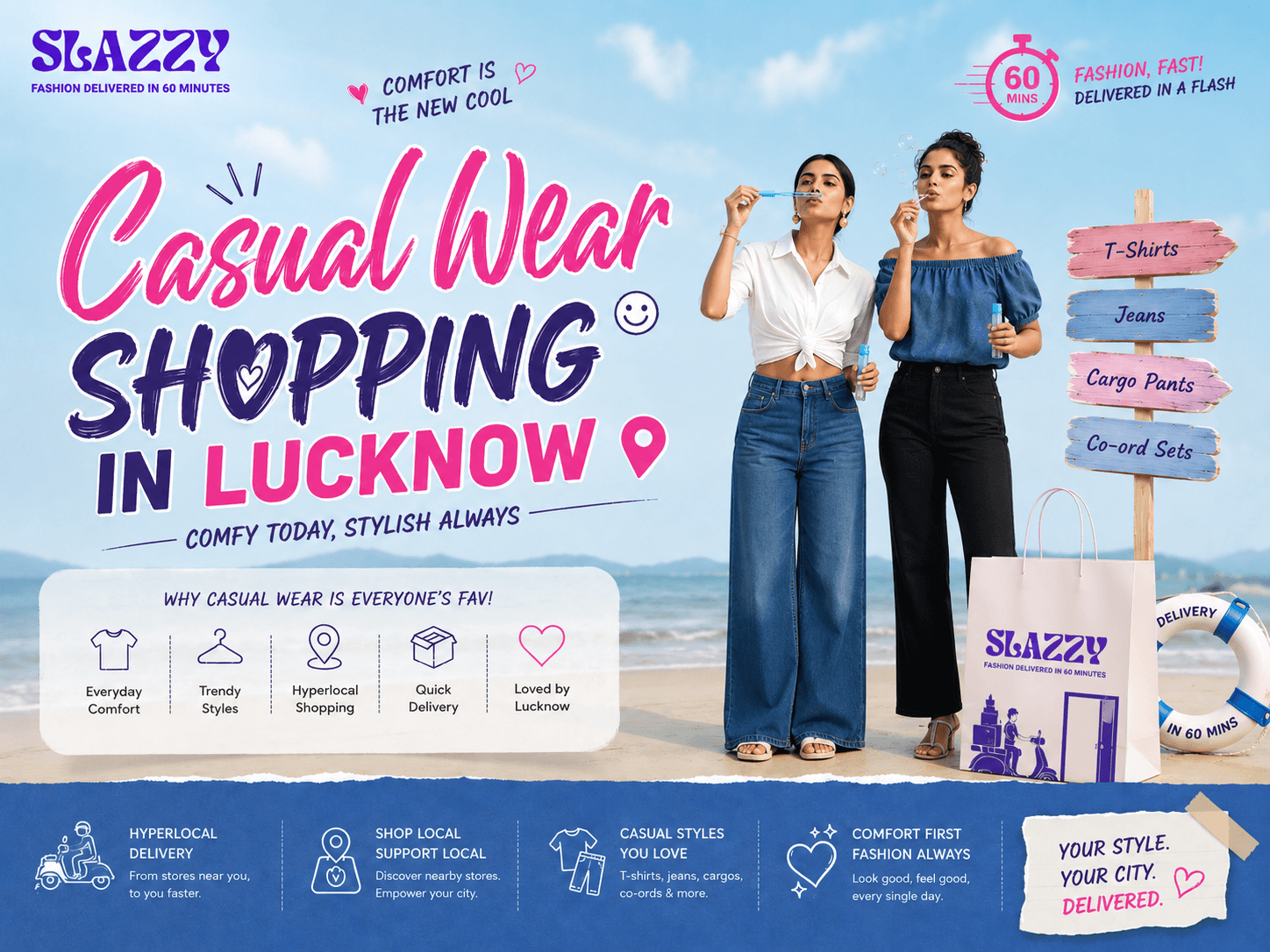 Casual Wear Lucknow | Comfortable Everyday Fashion