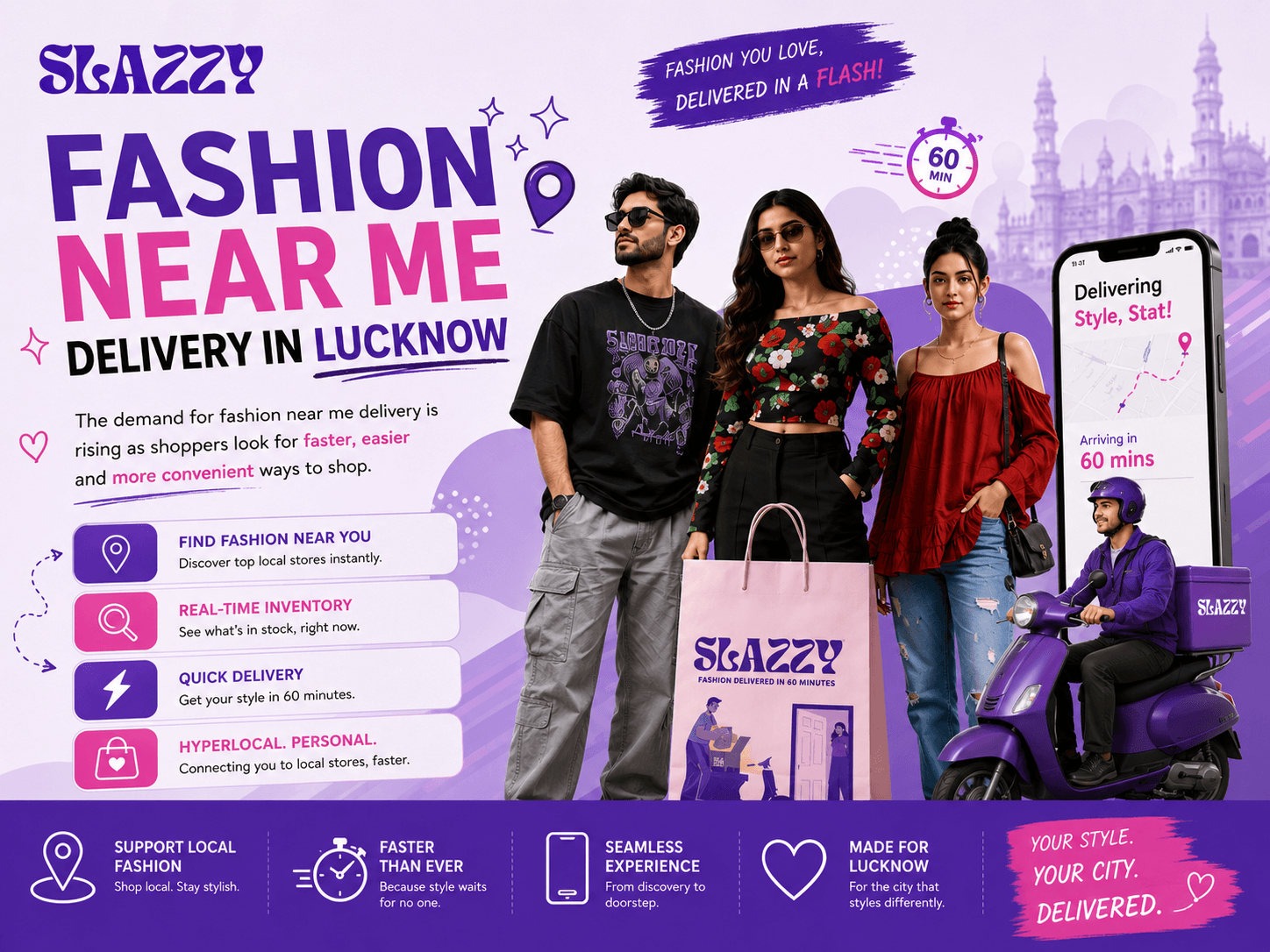 Fashion Near Me Delivery Lucknow | Fast Local Fashion Shopping