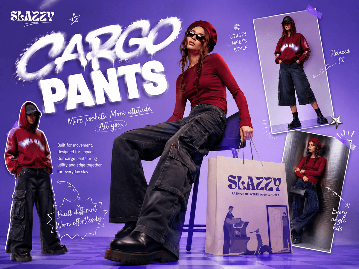 Cargo Pants Lucknow | Trending Streetwear Fashion